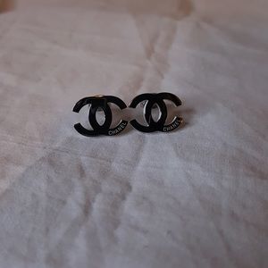 Chanel Classic Logo Earrings